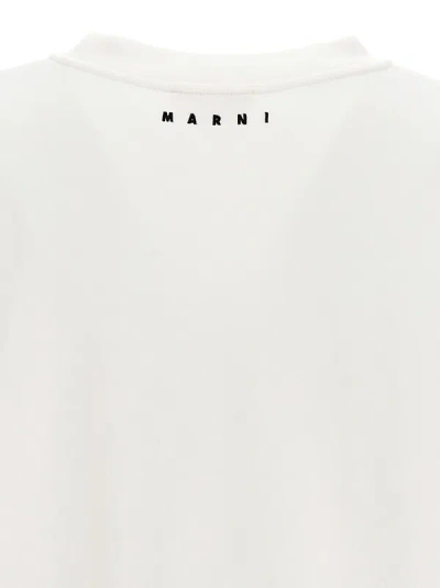 Shop Marni Bespoke Brushed Sweatshirt White