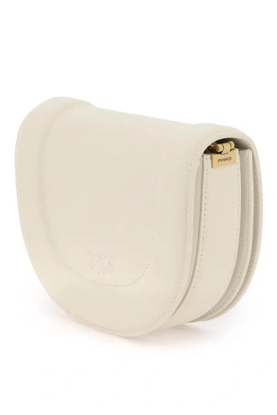 Shop Pinko Borsa A Tracolla Mini Love Bag Click Round In Pelle