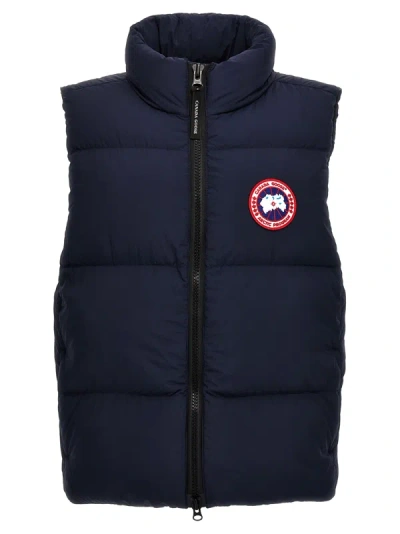 Shop Canada Goose Lawrence Gilet Blue