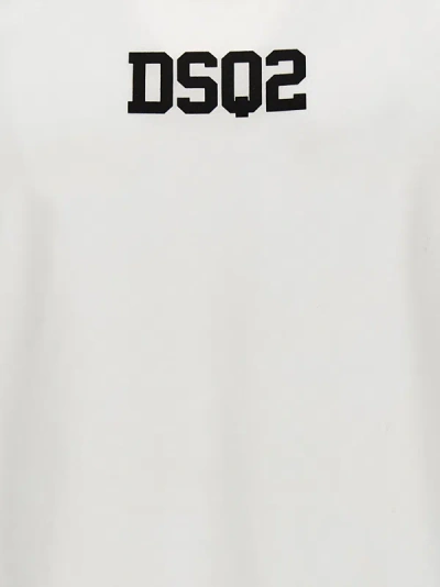 Shop Dsquared2 Logo Print Tank Top Tops White