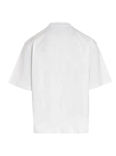 Shop Marni Logo Printed T-shirt White