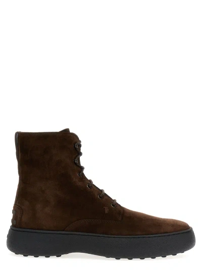 Shop Tod's Tod Boots, Ankle Boots Brown
