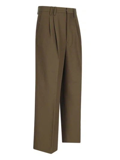 Shop Closed Trousers In Brown