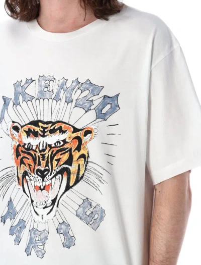 Shop Kenzo Drawn Tiger In White