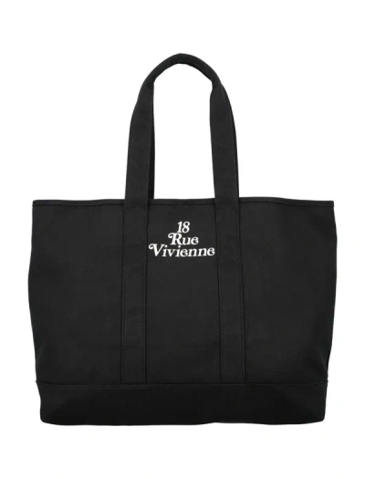 Shop Kenzo Verdy Large Tote In Black
