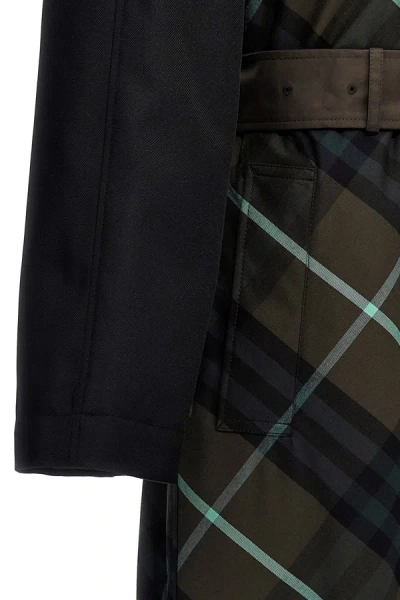 Shop Burberry Men 'bradford' Reversible Coat In Multicolor