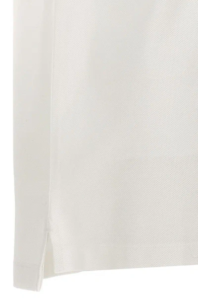 Shop Burberry Men 'eddie' Polo Shirt In White