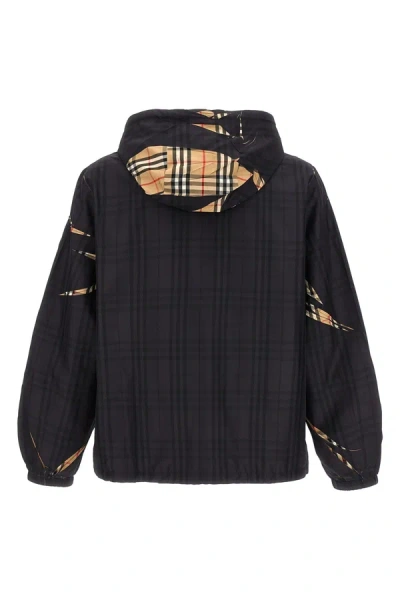 Shop Burberry Men 'patterson' Jacket In Black