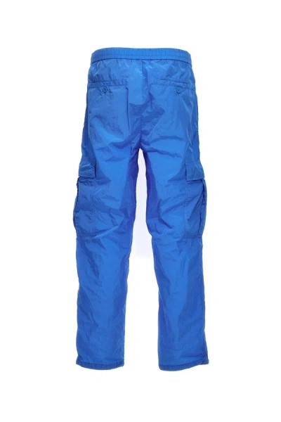 Shop Burberry Men Capleton' Pants In Blue