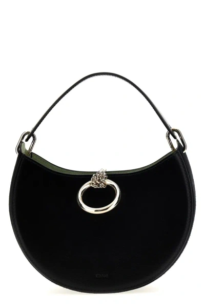 Shop Chloé Women 'arlene' Handbag In Black