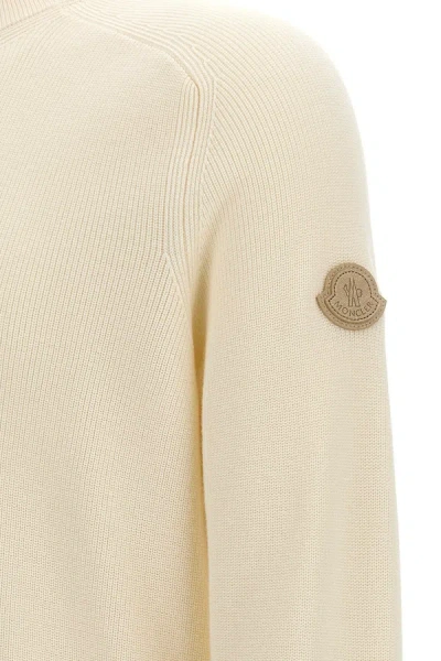 Shop Moncler Men 'ciclista' Sweater In White