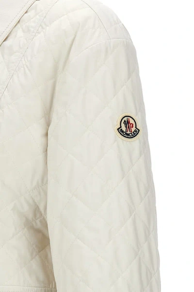 Shop Moncler Women 'galene' Down Jacket In White
