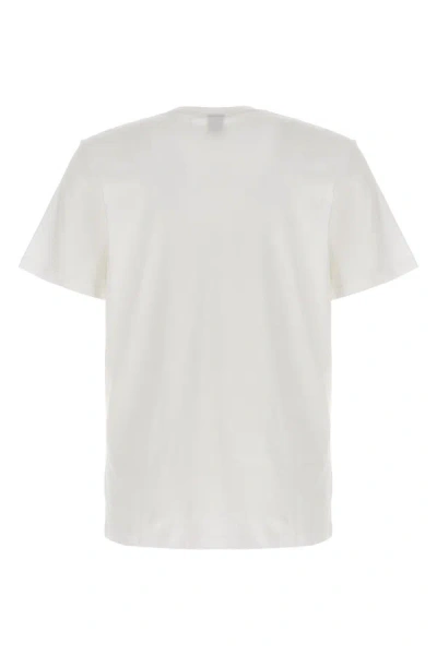 Shop Moose Knuckles Men 'satellite' T-shirt In White
