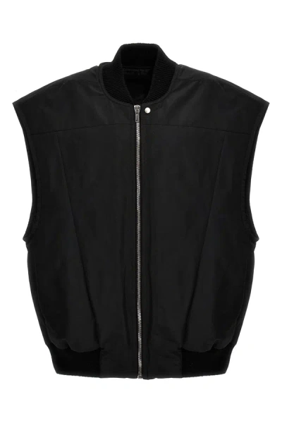 Shop Rick Owens Men 'jumbo Flight' Vest In Black