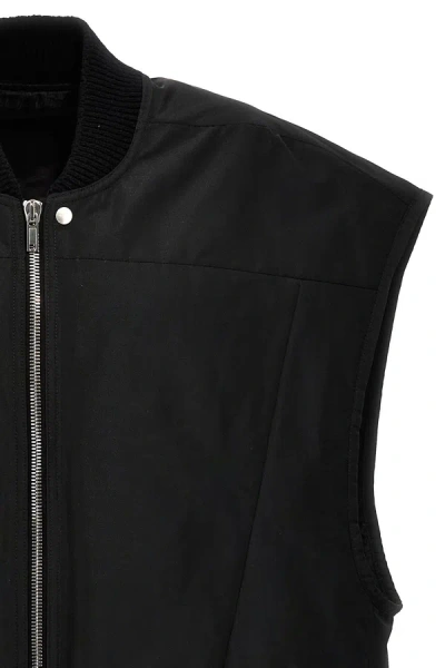 Shop Rick Owens Men 'jumbo Flight' Vest In Black