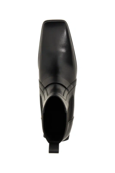 Shop Rick Owens Men 'heeled Silver' Boots In Black