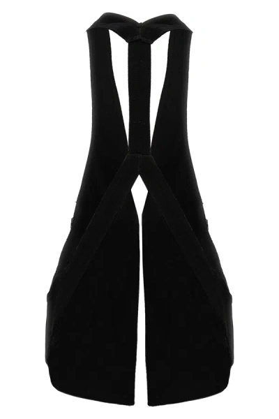 Shop Rick Owens Men 'lido Bauhaus' Vest In Black