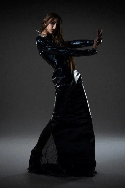 Shop Rick Owens Women 'al Column' Dress In Black