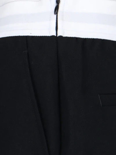 Shop Alexander Wang Logo Pants In White/black
