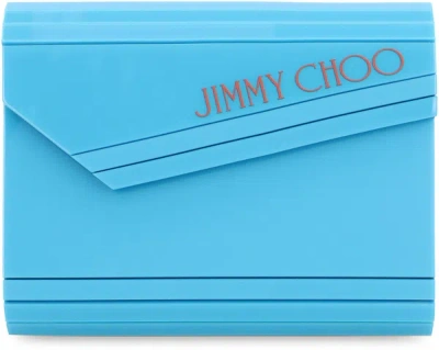 Shop Jimmy Choo Candy Clutch In Blue