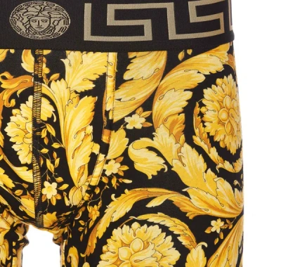 Shop Versace Underwear In Golden