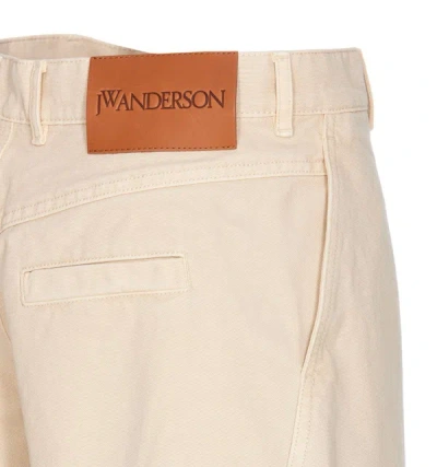 Shop Jw Anderson Trousers In Beige