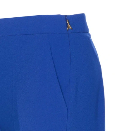 Shop Patrizia Pepe Trousers In Blue