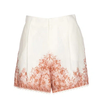 Shop Twinset Twin-set Shorts In White