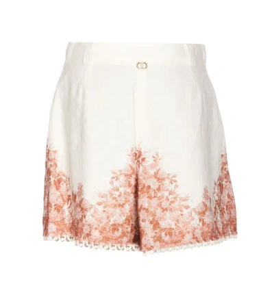 Shop Twinset Twin-set Shorts In White