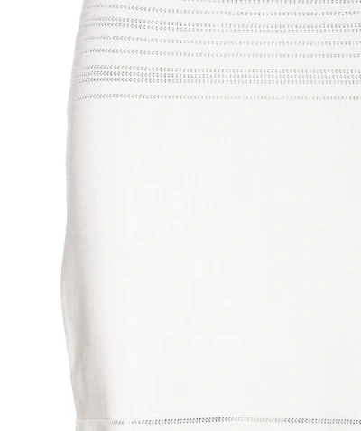 Shop Victoria Beckham Skirts In Bianco