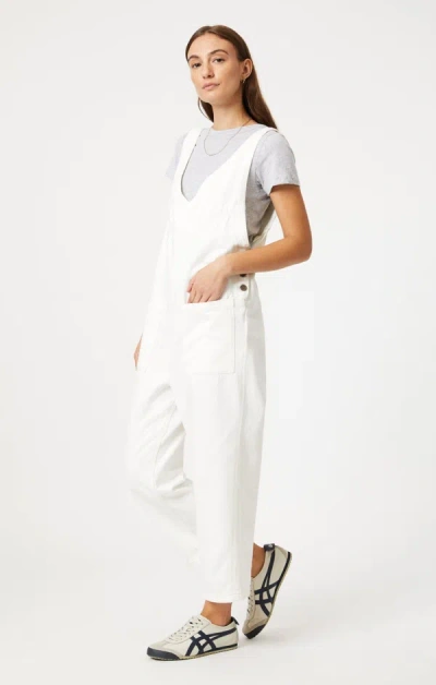 Mavi Myra Romper In Off White Well Blue In White