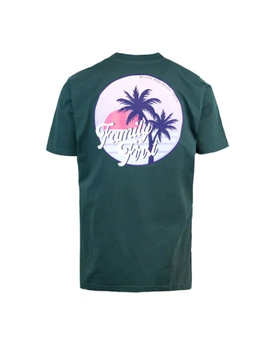 Shop Family First T-shirts In Dark Green
