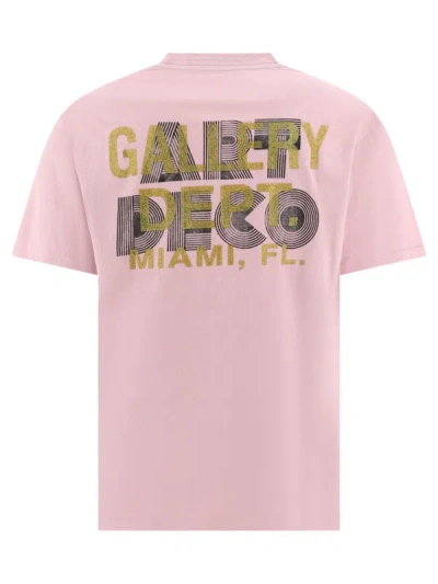 Shop Gallery Dept. "art Deco" T-shirt In Purple