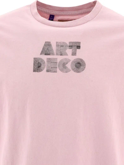 Shop Gallery Dept. "art Deco" T-shirt In Purple