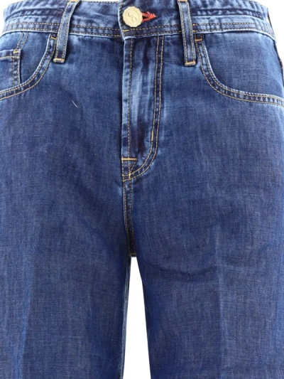 Shop Jacob Cohen "jackie" Jeans In Blue