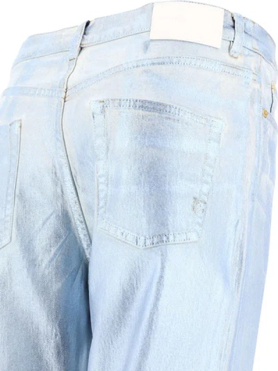 Shop Pinko "roxanne" Jeans In Blue
