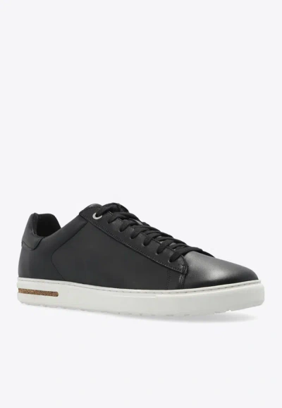 Birkenstock Bend Low Leather Low-top Sneakers In Black
