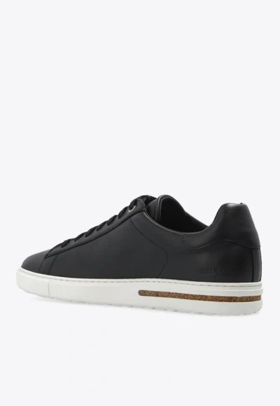 Birkenstock Bend Low Leather Low-top Sneakers In Black