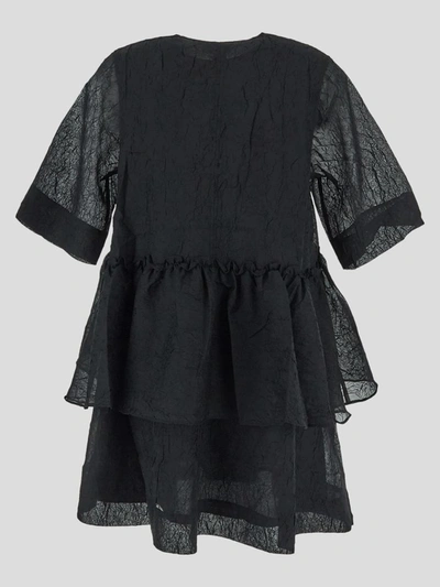 Shop Ganni Dresses In Black