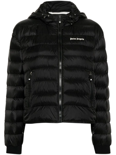 Shop Palm Angels Outerwear In Black