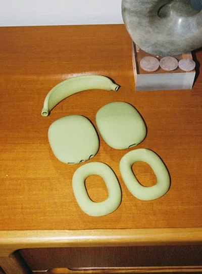 Shop Princess Polly Listen Up Headphone Cover Pack In Matcha
