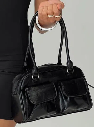 Shop Princess Polly Bodhi Shoulder Bag In Black