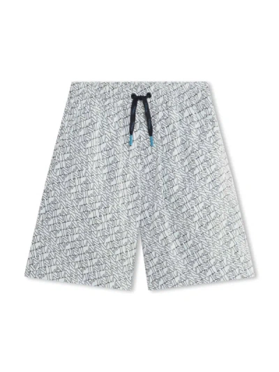 Shop Lanvin Kids Shorts In White