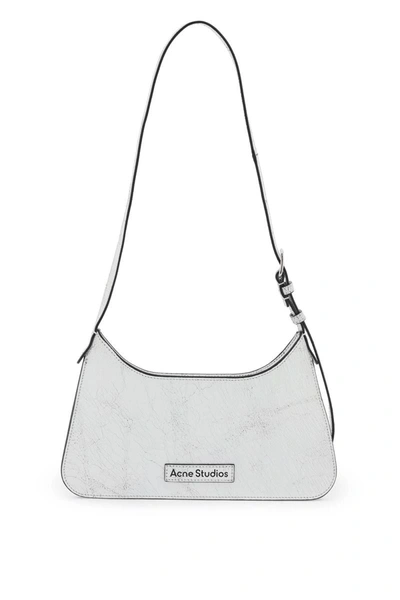 Shop Acne Studios Platt Shoulder Bag In White