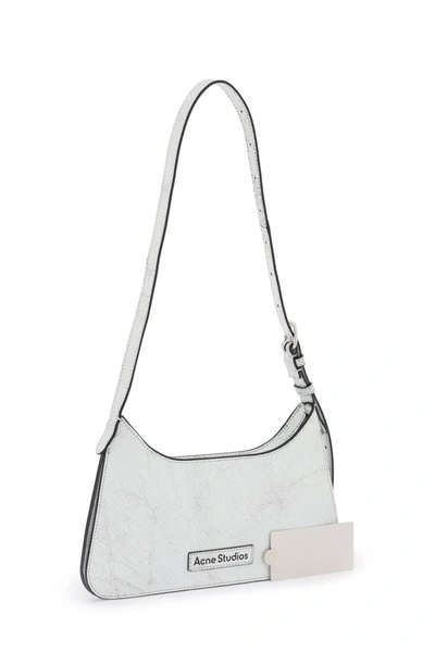 Shop Acne Studios Platt Shoulder Bag In White