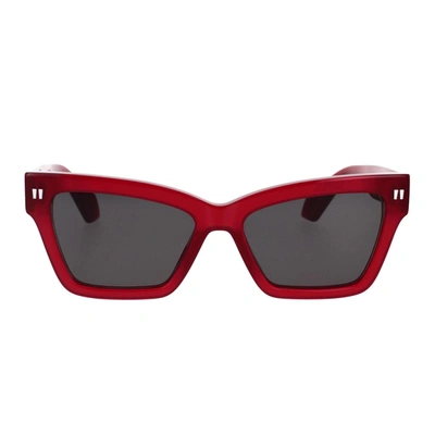 Off-white Sunglasses In Red