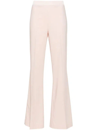 Shop D-exterior D.exterior Flared Design Trousers In Pink