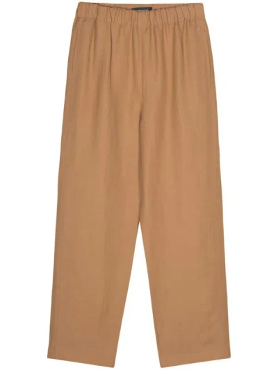 Shop Fabiana Filippi High Waist Jogging In Beige