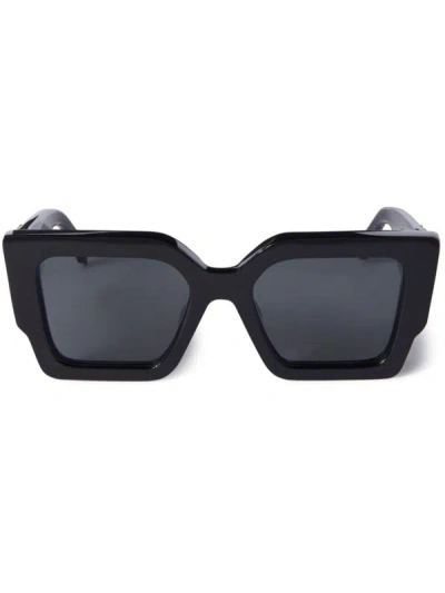 Shop Off-white Glasses With Arrows In Black
