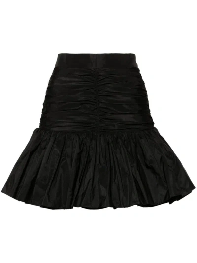 Shop Patou Skirt With Flounces In Black